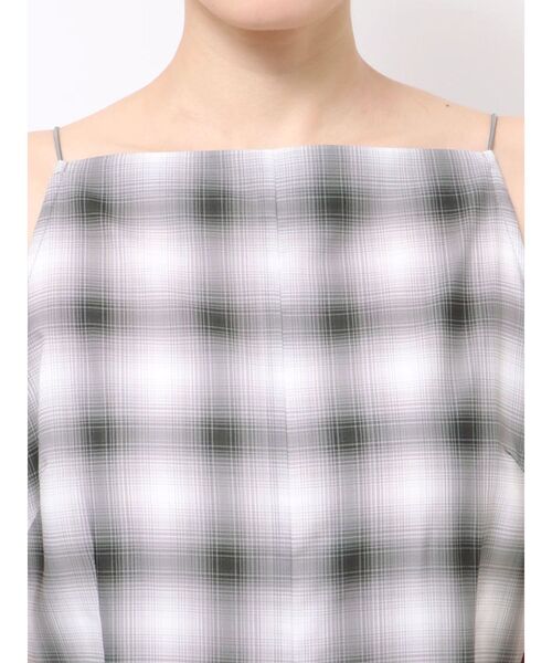 LAGUNAMOON(ラグナムーン)の「オンブレチェックオールインワン(つなぎ/オールインワン・レディース・ブラック/ベージュ・SMALL/MEDIUM)」の11枚目の写真