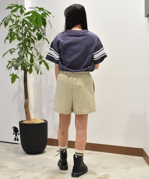 ムラサキスポーツ(ムラサキスポーツ)の「RIKKA FEMME/リッカファム ナンバリングTシャツ RF25SS08(Tシャツ/カットソー・レディース・ホワイト/ネイビー・FREE)」の10枚目の写真