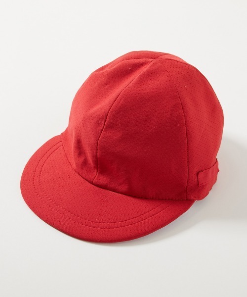 devirock（デビロック）の「気化熱でひんやり UVカット あご紐が取り替えやすい  形がえらべる 赤白帽(替えゴム紐付き)（キャップ・キッズ・レッド系2/レッド系1・ML/M）」の12枚目の写真