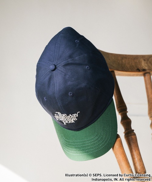 RAGEBLUE（レイジブルー）の「【THE SATURDAY EVENING POST】刺繍ロゴキャップ（キャップ・メンズ・ブラック/ネイビー/レッド・FREE）」の2枚目の写真