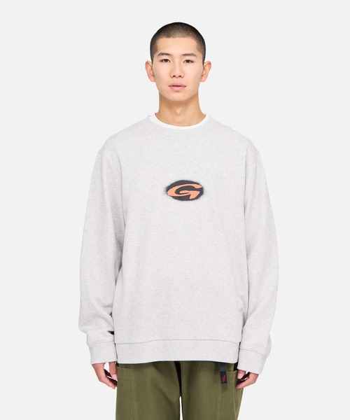Gramicci（グラミチ）の「G-BLUR SWEATSHIRT｜G-ブラースウェットシャツ（スウェット・メンズ・グリーン/レッド/ブルー・XL/L/M/S/XXL）」の3枚目の写真