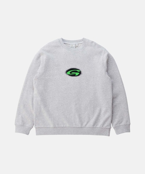 Gramicci（グラミチ）の「G-BLUR SWEATSHIRT｜G-ブラースウェットシャツ（スウェット・メンズ・グリーン/レッド/ブルー・XL/L/M/S/XXL）」の12枚目の写真
