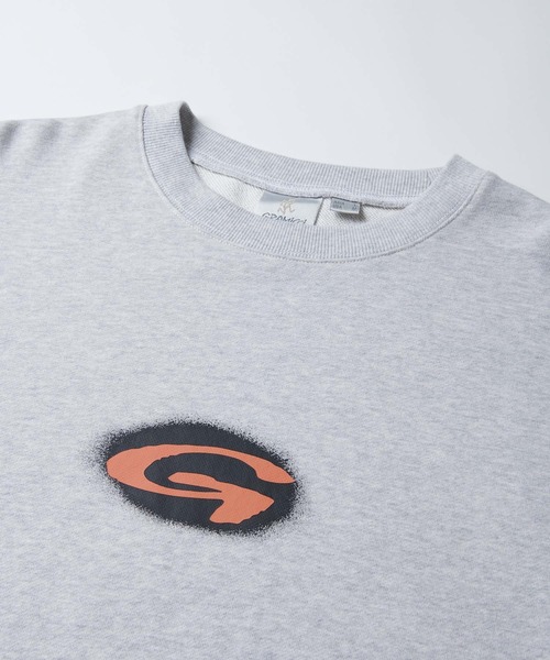 Gramicci（グラミチ）の「G-BLUR SWEATSHIRT｜G-ブラースウェットシャツ（スウェット・メンズ・グリーン/レッド/ブルー・XL/L/M/S/XXL）」の13枚目の写真