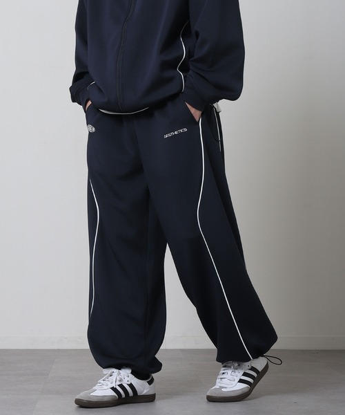 ZIP FIVE】 ドローコード内蔵 エステル ジャージ 変形 パイピング