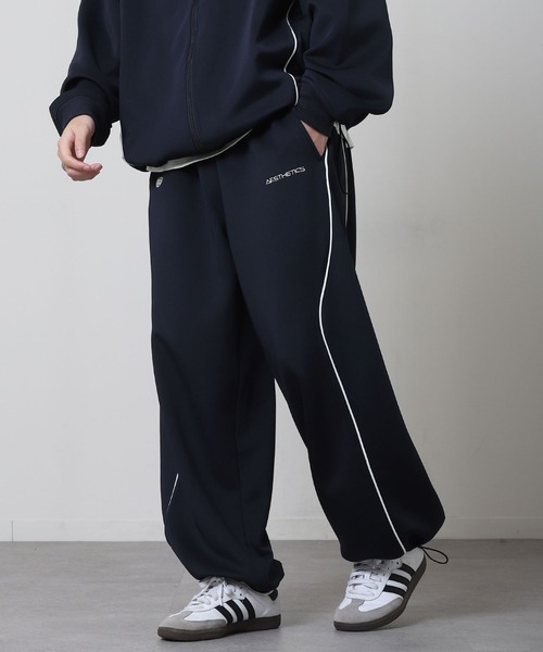 ZIP FIVE】 ドローコード内蔵 エステル ジャージ 変形 パイピング