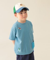 BEAMS mini（ビームスミニ）の「メッシュ ポケット 昆虫 Tシャツ 2025SS（90～130cm）（Tシャツ/カットソー）」