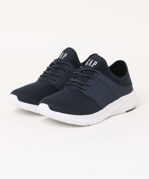 GAP(ギャップ)の「【GAP】 軽量キックバック2WAYスニーカー(スリッポン・レディース・ネイビー/グレー/ブラック・23.0cm/24.0cm/25.0cm)」の3枚目の写真