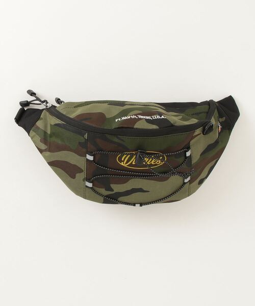 Dickies(ディッキーズ)の「Dickies / DK OVAL LOGO WAISTBAG / 80976800(ボディバッグ/ウエストポーチ・レディース・ブラック/ブルー/カモフラージュ/ブラック系その他・ONESIZE)」の8枚目の写真