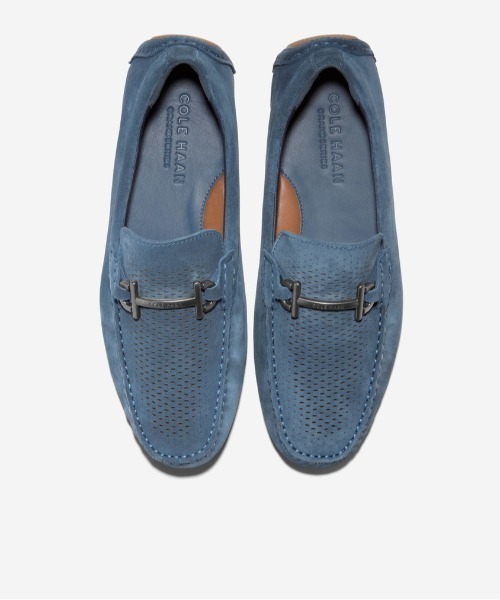 COLE HAAN（コールハーン）の「グランド レーザービットドライバー mens（スリッポン・メンズ・ブルー・8/10/9/8.5/9.5/7.5/7）」の6枚目の写真