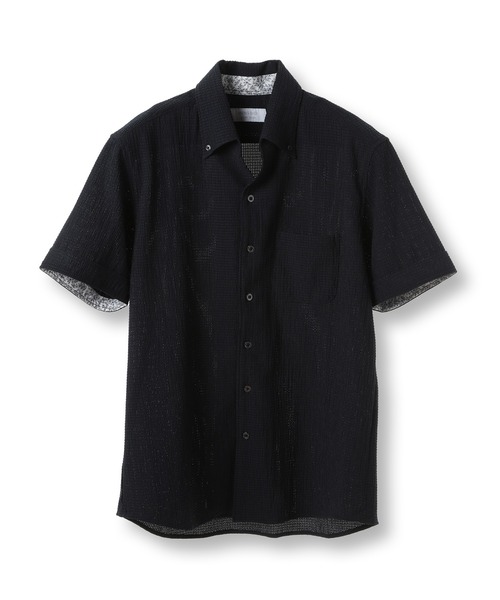 MEN'S BIGI(メンズビギ)の「【ACTIVE TAILOR/アクティブテイラー】カールマイヤーボタンダウンシャツ(シャツ/ブラウス・メンズ・ホワイト系その他/ブルー系その他/ネイビー・04/03/02/01)」の3枚目の写真