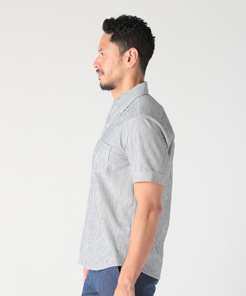 MEN'S BIGI(メンズビギ)の「【ACTIVE TAILOR/アクティブテイラー】カールマイヤーボタンダウンシャツ(シャツ/ブラウス・メンズ・ホワイト系その他/ブルー系その他/ネイビー・04/03/02/01)」の5枚目の写真