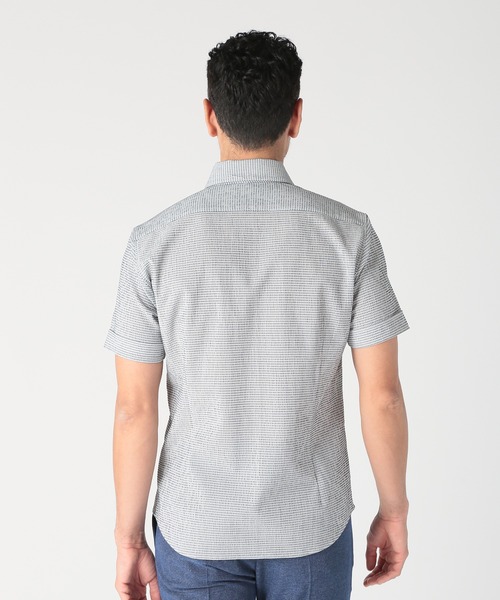 MEN'S BIGI(メンズビギ)の「【ACTIVE TAILOR/アクティブテイラー】カールマイヤーボタンダウンシャツ(シャツ/ブラウス・メンズ・ホワイト系その他/ブルー系その他/ネイビー・04/03/02/01)」の6枚目の写真