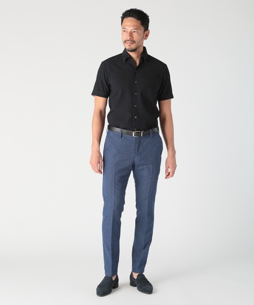 MEN'S BIGI(メンズビギ)の「【ACTIVE TAILOR/アクティブテイラー】カールマイヤーボタンダウンシャツ(シャツ/ブラウス・メンズ・ホワイト系その他/ブルー系その他/ネイビー・04/03/02/01)」の11枚目の写真