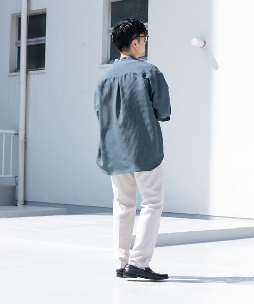 URBAN RESEARCH ROSSO MEN(アーバンリサーチロッソメン)の「『WEB限定』サマーツイードイージースラックス(その他パンツ・メンズ・ブラック/ベージュ・LARGE/MEDIUM)」の6枚目の写真