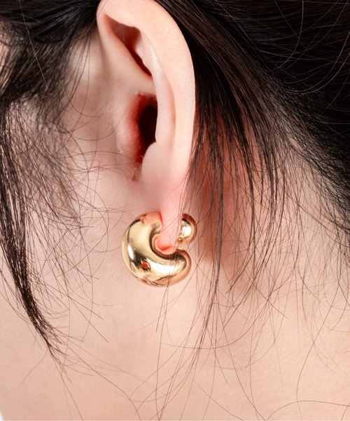 JENNYBIRD(ジェニーバード)の「【JENNY BIRD/ジェニーバード】フープピアス TOME HOOPS - SMALL(ピアス(両耳用)・レディース・ゴールド/シルバー・FREE)」の14枚目の写真