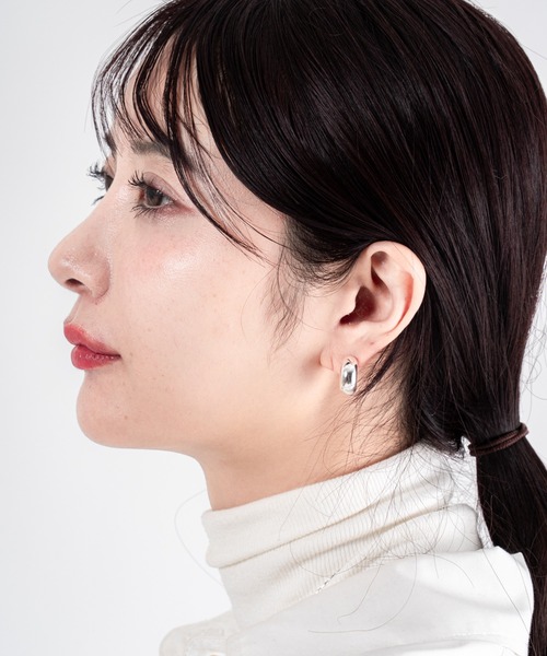 JENNYBIRD(ジェニーバード)の「【JENNY BIRD/ジェニーバード】フープピアス TOME HOOPS - SMALL(ピアス(両耳用)・レディース・ゴールド/シルバー・FREE)」の15枚目の写真