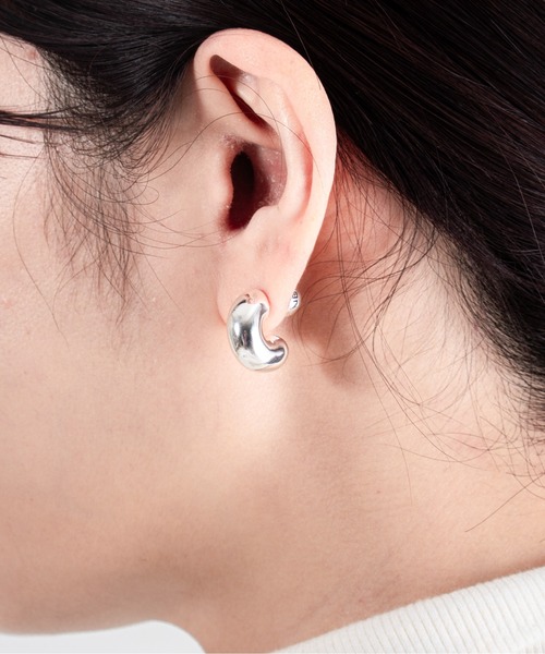 JENNYBIRD(ジェニーバード)の「【JENNY BIRD/ジェニーバード】フープピアス TOME HOOPS - SMALL(ピアス(両耳用)・レディース・ゴールド/シルバー・FREE)」の18枚目の写真