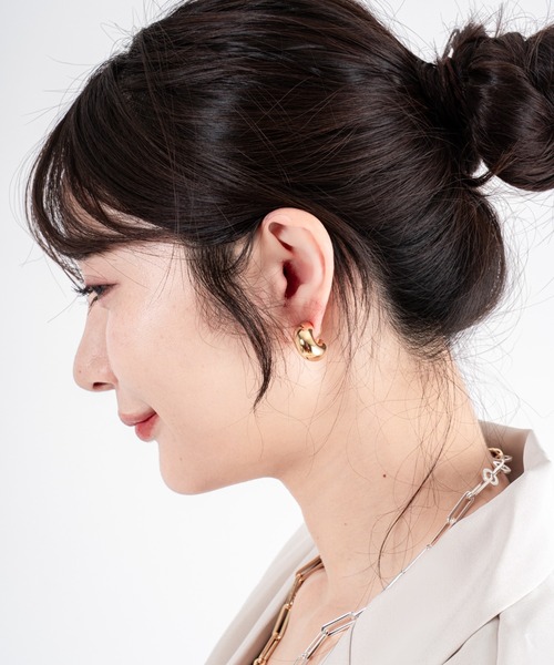 JENNYBIRD(ジェニーバード)の「【JENNY BIRD/ジェニーバード】フープピアス TOME HOOPS - SMALL(ピアス(両耳用)・レディース・ゴールド/シルバー・FREE)」の22枚目の写真