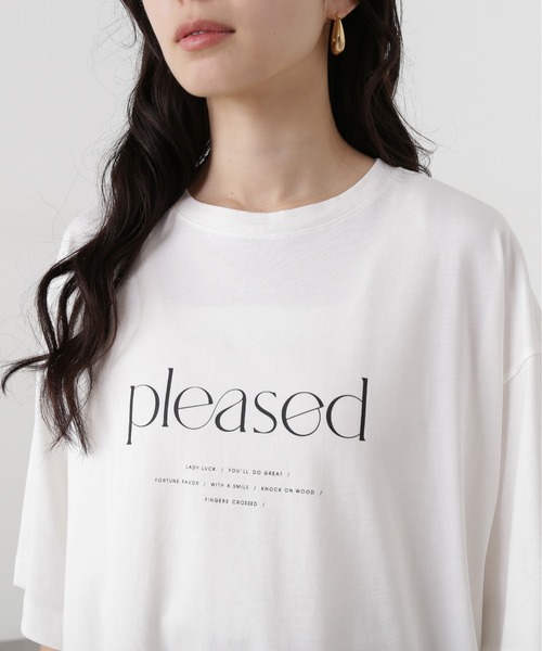 N.（N. Natural Beauty Basic）（エヌエヌナチュラルビューティーベーシック）の「オーバーサイズロゴＴ（Tシャツ/カットソー・レディース・チャコールグレー/オフホワイト・MEDIUM）」の17枚目の写真