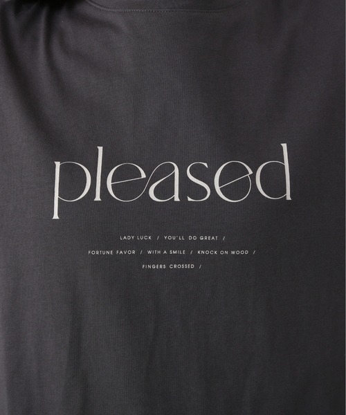 N.（N. Natural Beauty Basic）（エヌエヌナチュラルビューティーベーシック）の「オーバーサイズロゴＴ（Tシャツ/カットソー・レディース・チャコールグレー/オフホワイト・MEDIUM）」の10枚目の写真