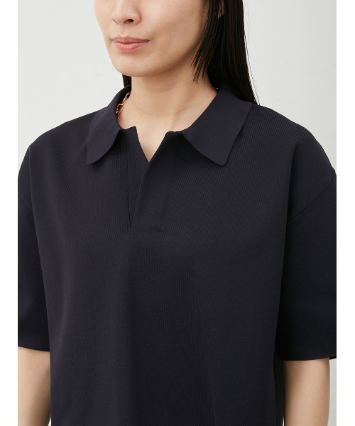 Mila Owen(ミラオーウェン)の「【ウォッシャブル】短丈スキッパーポロニット×スカートSET UP(ワンピース・レディース・その他/ブラウン/その他1・0/1)」の12枚目の写真