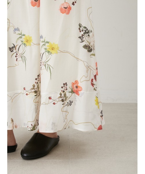 Mila Owen(ミラオーウェン)の「【ウォッシャブル】短丈スキッパーポロニット×スカートSET UP(ワンピース・レディース・その他/ブラウン/その他1・0/1)」の16枚目の写真