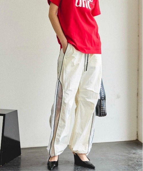 メゾンスペシャル パンツ スポーティ ジャージ Color Block Sporty Pants/カラーブロックスポーティーパンツ