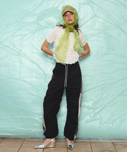 メゾンスペシャル パンツ スポーティ ジャージ Color Block Sporty Pants/カラーブロックスポーティーパンツ