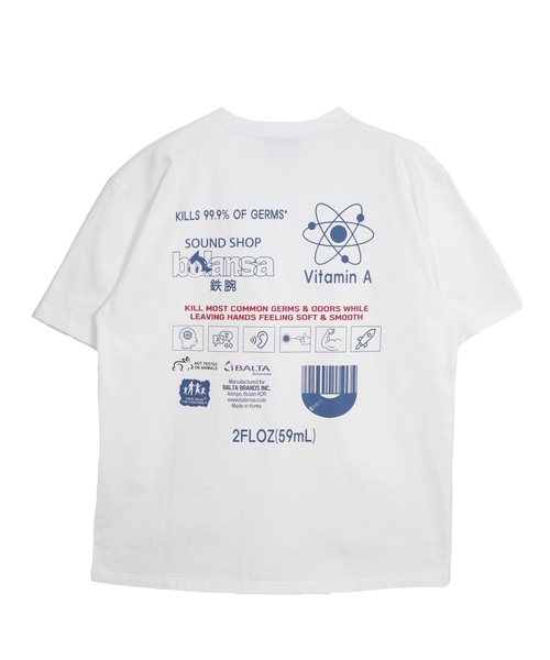 balansa(バランサ)の「S/S TEE | SOUND SHOP balansa × ASTRO BOY(Tシャツ/カットソー・メンズ・ホワイト/ブラック・MEDIUM/LARGE/X-LARGE)」の5枚目の写真