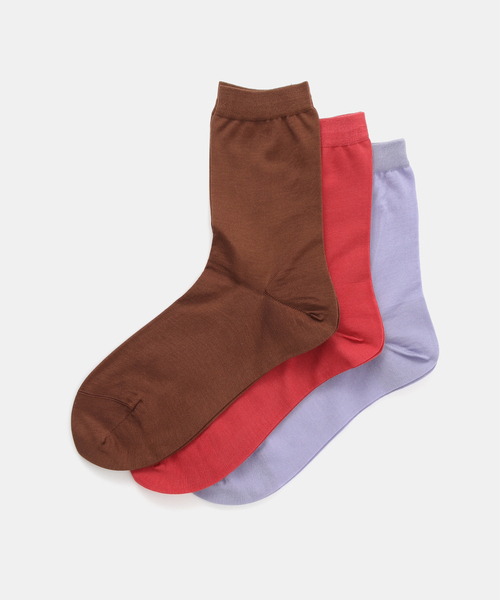 babaco 靴下 (全色あります) 新品未使用  4250円 セール】【babaco/ババコ】3 Pairs of Colors Socks（ソックス