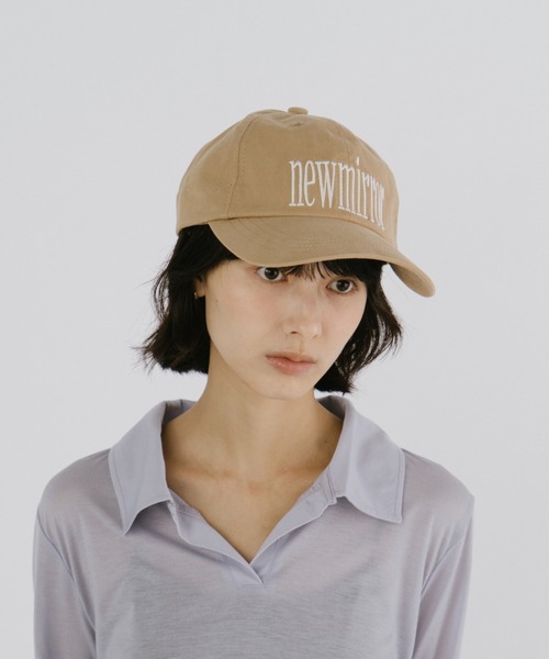 duei(デュイ)の「"newmirror" キャップ(キャップ・レディース・ブラック/ネイビー/ベージュ・FREE)」の2枚目の写真