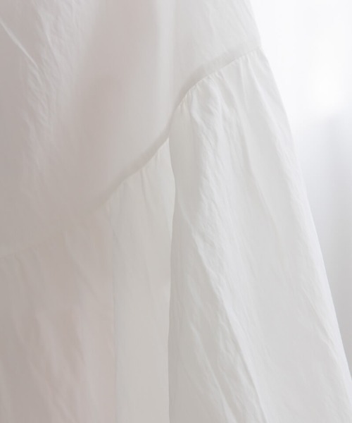 flower（フラワー）の「フリルティアードスカート（スカート・レディース・ブラック/ホワイト・FREE）」の10枚目の写真