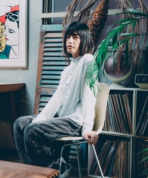 ハイネック2wayカーディガン