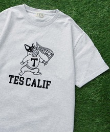 The Endless Summer | TES COLLEGE FLOCKY T-SHIRT / Tシャツ(Tシャツ/カットソー)