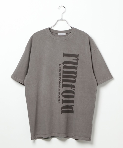 LEPSIM（レプシィム）の「ピグメントロゴBIGT　327497（Tシャツ/カットソー・レディース・パープル/グレー/ホワイト・FREE）」の16枚目の写真