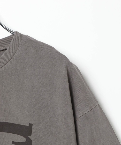 LEPSIM（レプシィム）の「ピグメントロゴBIGT　327497（Tシャツ/カットソー・レディース・パープル/グレー/ホワイト・FREE）」の20枚目の写真