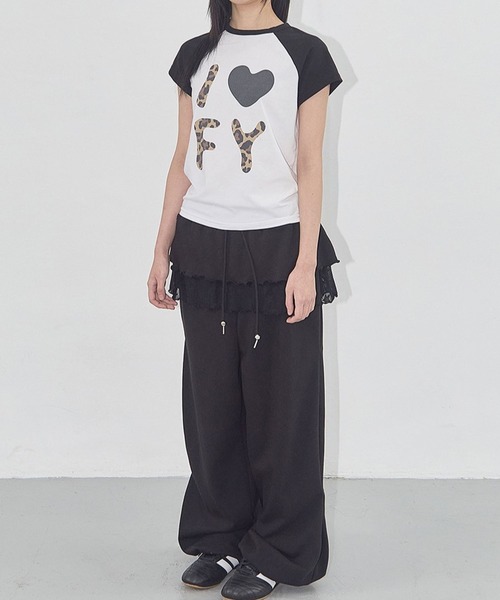 FANCY CLUB／アイラブFY TEE（Tシャツ/カットソー）｜FANCY