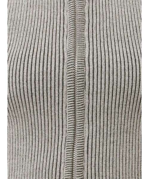 EMODA（エモダ）の「プレーティングクラッシュリブニットタンクトップ（タンクトップ・レディース・ブラウン/ライム/グレー/ブラック・FREE）」の13枚目の写真