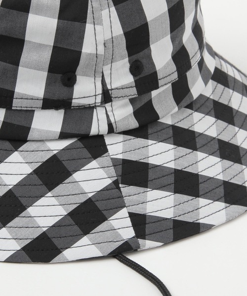 niko and...（ニコアンド）の「オリジナル撥水UVケアハット（ハット・レディース・オフホワイト/ブラック/その他1・FREE）」の20枚目の写真