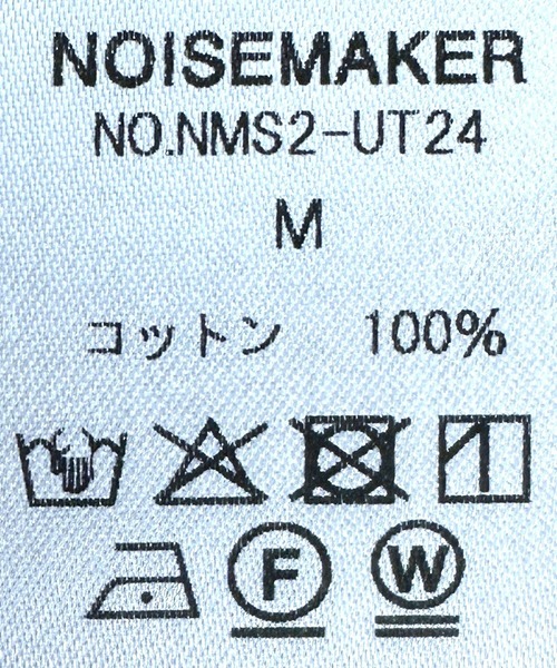 NOISE MAKER（ノイズメーカー）の「《ユニセックス》カレッジロゴオーバーサイズTEE（Tシャツ/カットソー・メンズ・ホワイト/ブラック・M/L/XL）」の3枚目の写真