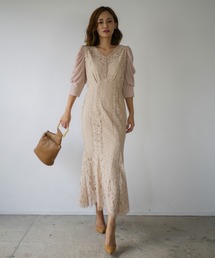 mermaid lace dress