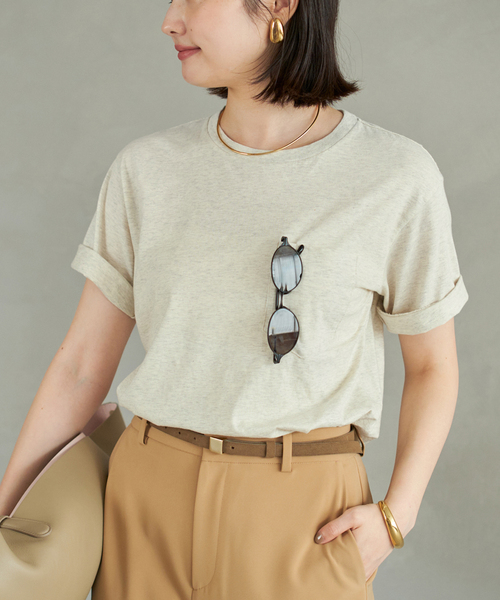 【美品】plage shawl Tシャツ 美品】plage shawl Tシャツ - メルカリ