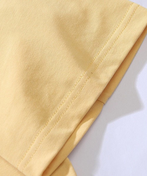 HOOK(フック)の「メタルアクセントTシャツ (SS)(Tシャツ/カットソー・メンズ・ピンク/イエロー・MEDIUM/LARGE)」の10枚目の写真