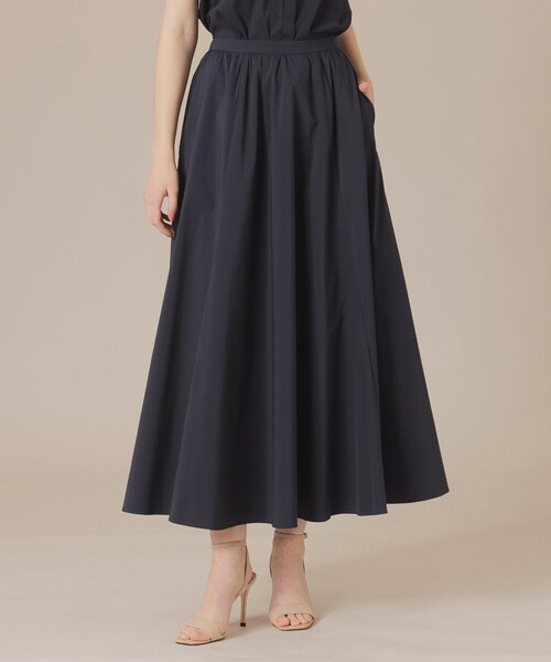 MACKINTOSH LONDON（マッキントッシュ ロンドン）の「コットンナイロンストレッチスカート（スカート・レディース・ライトブルー/ブラウン系その他5/ネイビー・36/38）」の3枚目の写真