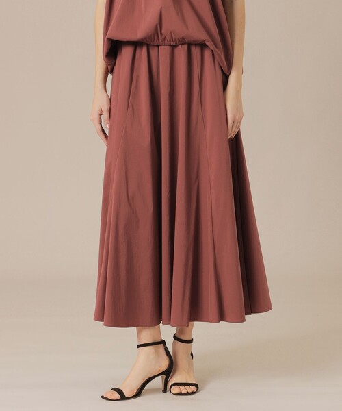 MACKINTOSH LONDON（マッキントッシュ ロンドン）の「コットンナイロンストレッチスカート（スカート・レディース・ライトブルー/ブラウン系その他5/ネイビー・36/38）」の2枚目の写真