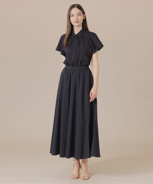 MACKINTOSH LONDON（マッキントッシュ ロンドン）の「コットンナイロンストレッチスカート（スカート・レディース・ライトブルー/ブラウン系その他5/ネイビー・36/38）」の7枚目の写真