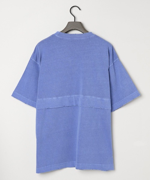 eL(エル)の「【eL】Layered Tee SS/459633(Tシャツ/カットソー・レディース・ブルー/スミクロ・FREE)」の18枚目の写真