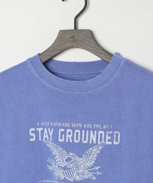 eL(エル)の「【eL】Layered Tee SS/459633(Tシャツ/カットソー・レディース・ブルー/スミクロ・FREE)」の19枚目の写真