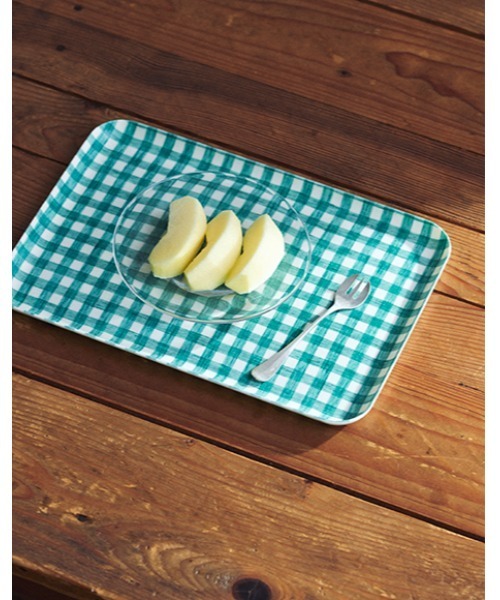 fog linen work（フォグリネンワーク）の「fog（フォグ） リネンコーティングトレイ M（キッチンツール・レディース・ブルー/レッド/チェック/ホワイト×グレー/グレー×ホワイト/ホワイト×レッド/ブラック×レッド/ホワイト×ブルー/ホワイト×ネイビー/A/B/C/E/ナチュラル/グレー系その他/グリーン系その他/イエロー系その他/ブラウン系その他/レッド系その他/ネイビー系/ネイビー系1/グリーン系その他2/ピンク系その他/ブルー系その他/ブルー系その他2/ブルー系その他3/パープル/イエロー/ピンク・ONE SIZE）」の10枚目の写真