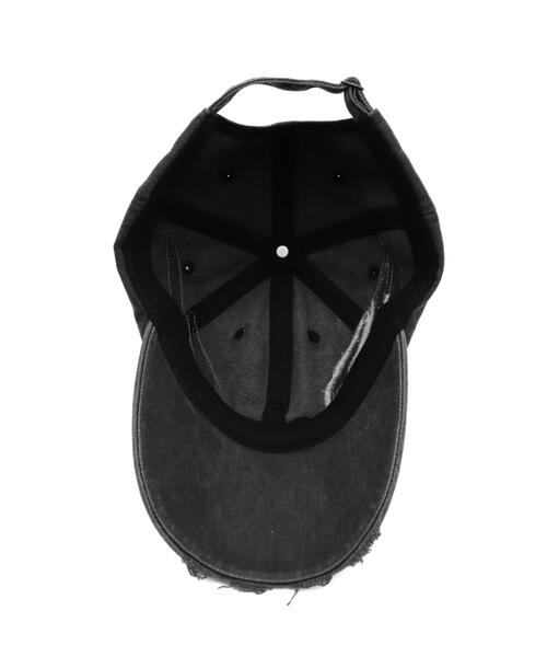 SHORT ROUND（ショートラウンド）の「SHORT ROUND/トライバルダメージキャップ（キャップ・メンズ・ブラック/スカイブルー・FREE）」の7枚目の写真